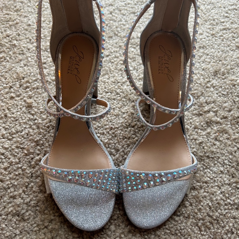 Badgley Mischka NWOT Jewel Badgley Mischka Women's Owen Heeled Sandal Size 9 - Picture 3 of 7